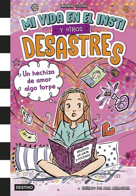 MI VIDA EN EL INSTI Y OTROS DESASTRES Nº02: UN HECHIZO DE AMOR ALGO TORPE [CARTONE] | COVEN, WANDA | Akira Comics  - libreria donde comprar comics, juegos y libros online
