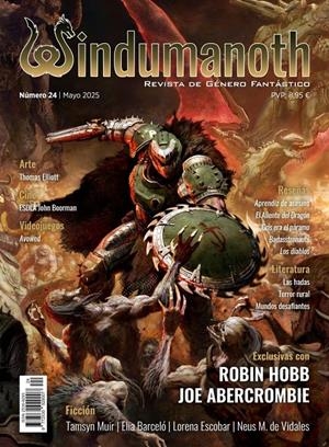 WINDUMANOTH Nº24 MAYO 2025 (REVISTA DE GENERO FANTASTICO) | Akira Comics  - libreria donde comprar comics, juegos y libros online