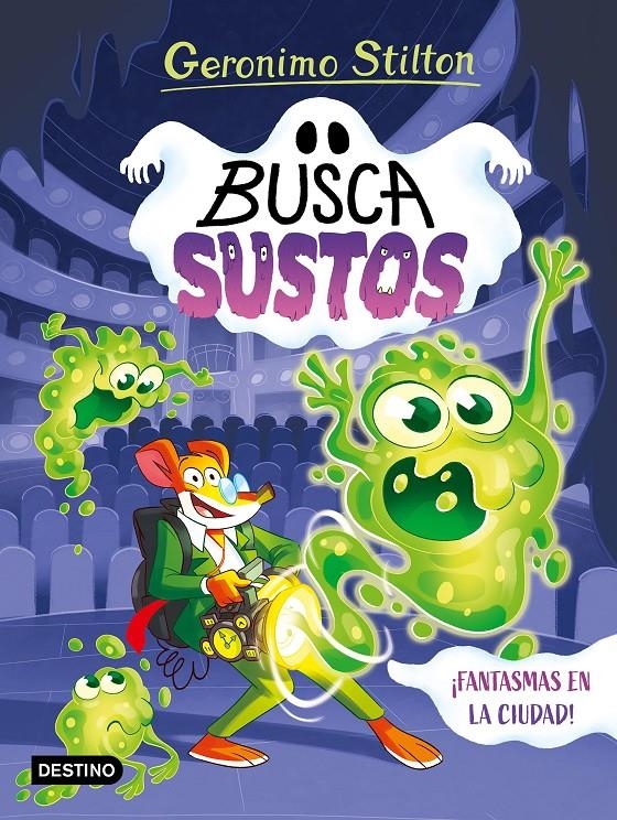 BUSCASUSTOS, LOS Nº01:¡FANTASMAS EN LA CIUDAD! [RUSTICA] | STILTON, GERONIMO | Akira Comics  - libreria donde comprar comics, juegos y libros online
