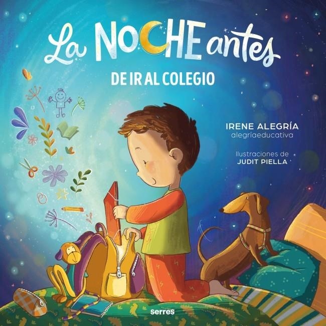 NOCHE ANTES DE IR AL COLEGIO, LA [CARTONE] | ALEGRIA, IRENE / PIELLA, JUDIT | Akira Comics  - libreria donde comprar comics, juegos y libros online