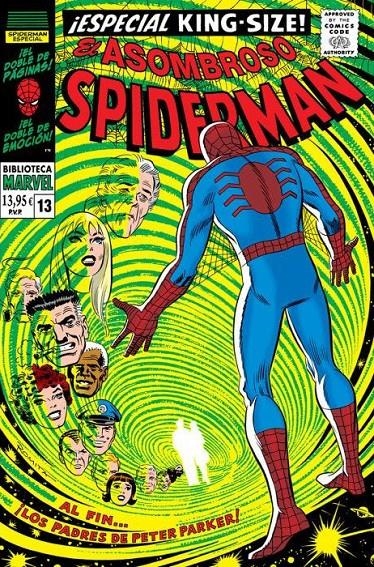 BIBLIOTECA MARVEL: ASOMBROSO SPIDERMAN Nº13 (1968 / 59-62 USA) [RUSTICA] | LEE, STAN / ROMITA JR., JOHN | Akira Comics  - libreria donde comprar comics, juegos y libros online