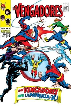 BIBLIOTECA MARVEL: LOS VENGADORES VOL.10 (1968 / 52-55 USA) [RUSTICA] | THOMAS, ROY / BUSCEMA, JOHN | Akira Comics  - libreria donde comprar comics, juegos y libros online