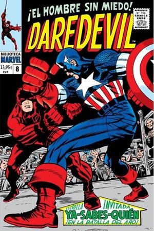 BIBLIOTECA MARVEL: DAREDEVIL Nº08 (1968 / 40-45 USA) [RUSTICA] | LEE, STAN | Akira Comics  - libreria donde comprar comics, juegos y libros online