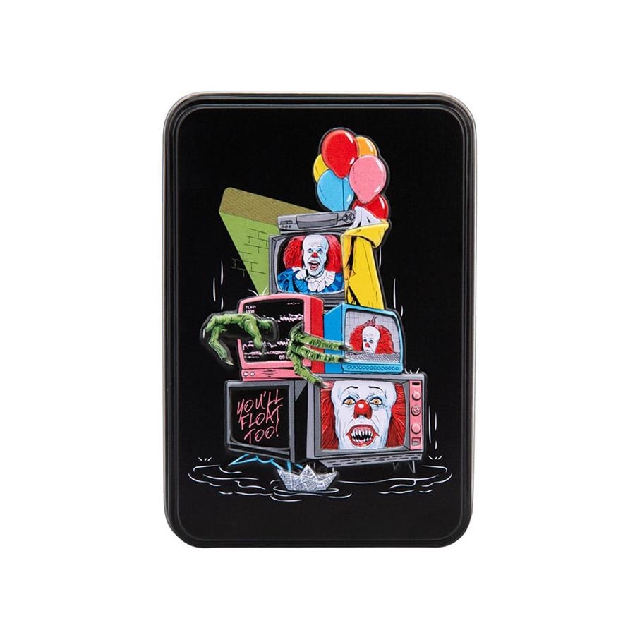 STEPHEN KING´S IT: BARAJA DE NAIPES PENNYWISE [CAJA METALICA] | Akira Comics  - libreria donde comprar comics, juegos y libros online