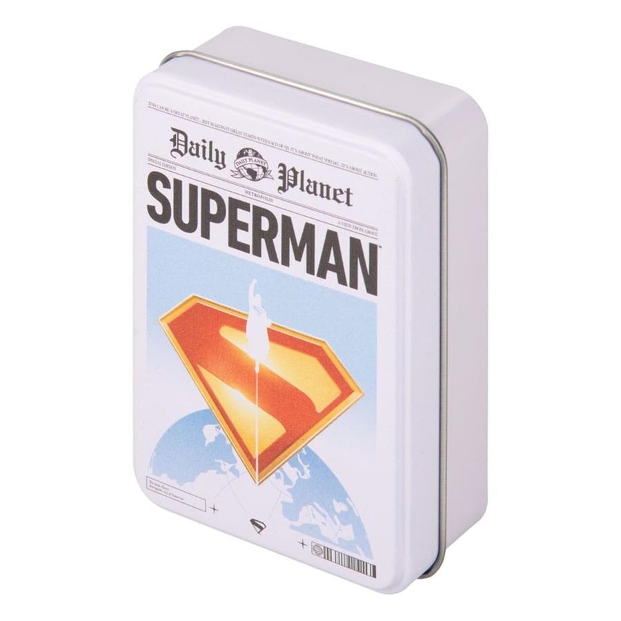 DC COMICS. BARAJA DE NAIPES SUPERMAN [CAJA METALICA] | Akira Comics  - libreria donde comprar comics, juegos y libros online