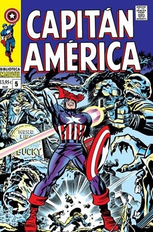 BIBLIOTECA MARVEL: CAPITAN AMERICA Nº05 (1968 / 102-107 USA) [RUSTICA] | THOMAS, ROY | Akira Comics  - libreria donde comprar comics, juegos y libros online