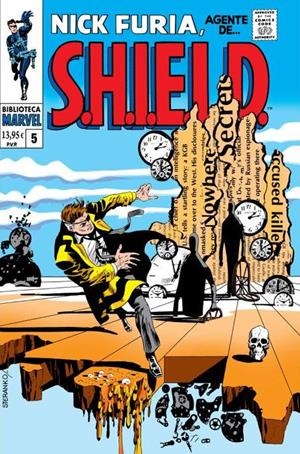 BIBLIOTECA MARVEL: NICK FURIA, AGENTE SHIELD Nº05 (1968 / 4-9 USA) [RUSTICA] | THOMAS, ROY | Akira Comics  - libreria donde comprar comics, juegos y libros online