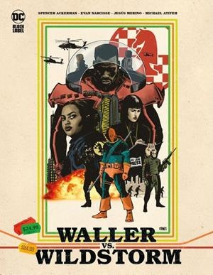 DC BLACK LABEL: WALLER VS. WILDSTORM [CARTONE] | Akira Comics  - libreria donde comprar comics, juegos y libros online