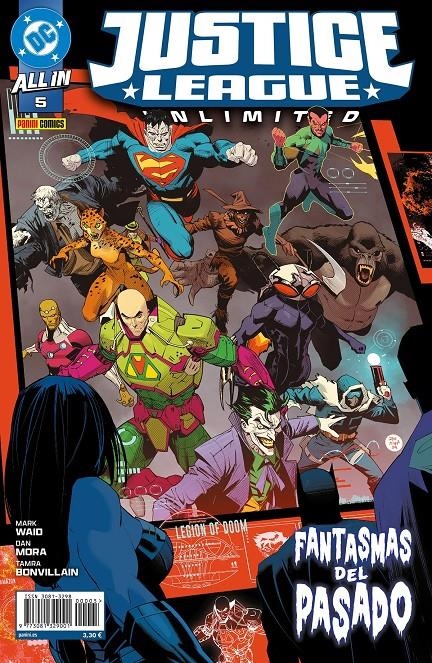 JUSTICE LEAGUE UNLIMITED Nº05 (ALL IN) [GRAPA] | Akira Comics  - libreria donde comprar comics, juegos y libros online