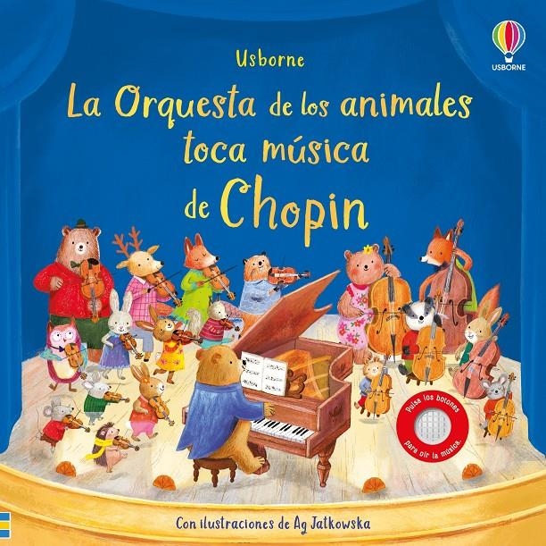 ORQUESTA DE LOS ANIMALES TOCA MUSICA DE CHOPIN, LA [CARTONE] | TAPLIN, SAM | Akira Comics  - libreria donde comprar comics, juegos y libros online