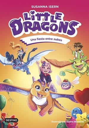 LITTLE DRAGONS Nº03: UNA FIESTA ENTRE NUBES [RUSTICA] | ISERN, SUSANNA / MACEIRAS, MELISA | Akira Comics  - libreria donde comprar comics, juegos y libros online