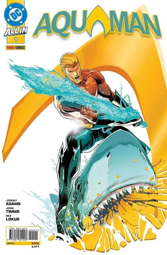 AQUAMAN Nº01 (DC ALL IN) [GRAPA] | ADAMS, JEREMY / TIMMS, JOHN | Akira Comics  - libreria donde comprar comics, juegos y libros online