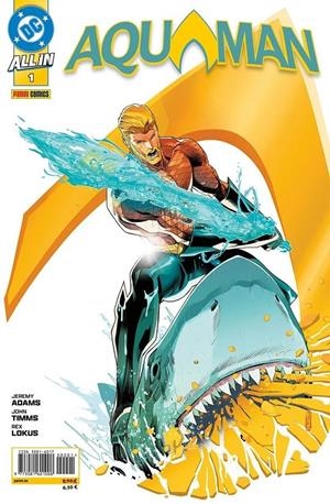 AQUAMAN Nº01 (DC ALL IN) [GRAPA] | ADAMS, JEREMY / TIMMS, JOHN | Akira Comics  - libreria donde comprar comics, juegos y libros online