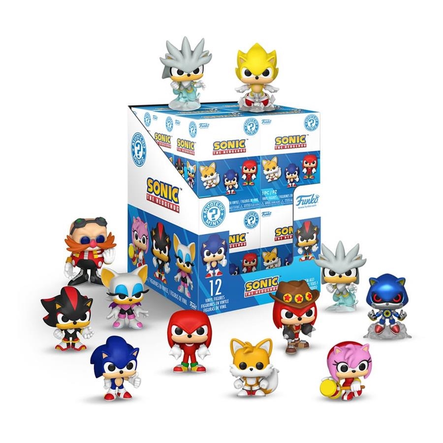 SONIC THE HEDGEHOG: MYSTERY MINI MINIFIGURA (UNA FIGURA EN CAJA SORPRESA) 5 CM [CAJA] | Akira Comics  - libreria donde comprar comics, juegos y libros online