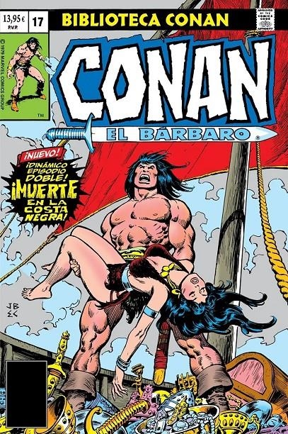 BIBLIOTECA MARVEL: CONAN EL BARBARO Nº17 (1979 / 96-101 USA ) [RUSTICA] | THOMAS, ROY | Akira Comics  - libreria donde comprar comics, juegos y libros online