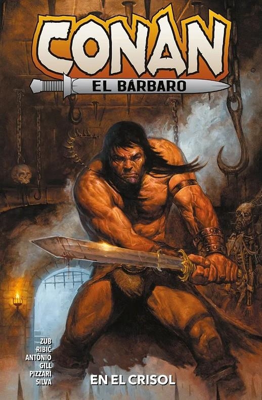 MARVEL PREMIERE: CONAN EL BARBARO Nº03, EL CRISOL [RUSTICA] | RIBIC, ESAD | Akira Comics  - libreria donde comprar comics, juegos y libros online