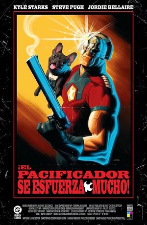 DC BLACK LABEL: ¡EL PACIFICADOR SE ESFUERZA MUCHO! [CARTONE] | STARKS, KYLE / PUGH, STEVE | Akira Comics  - libreria donde comprar comics, juegos y libros online