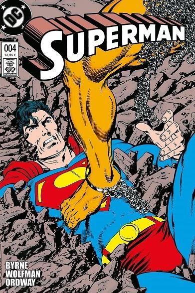 BIBLIOTECA DC: SUPERMAN Nº04 (1987 / 588-590 USA) [RUSTICA] | BYRNE, JOHN | Akira Comics  - libreria donde comprar comics, juegos y libros online