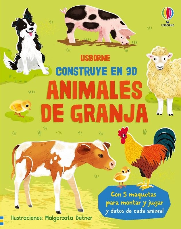 CONSTRUYE EN 3D: ANIMALES DE GRANJA [CARTONE] | WHEATLEY, ABIGAIL | Akira Comics  - libreria donde comprar comics, juegos y libros online