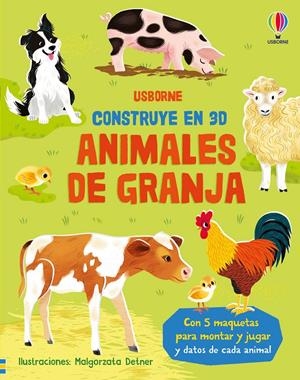 CONSTRUYE EN 3D: ANIMALES DE GRANJA [CARTONE] | WHEATLEY, ABIGAIL | Akira Comics  - libreria donde comprar comics, juegos y libros online