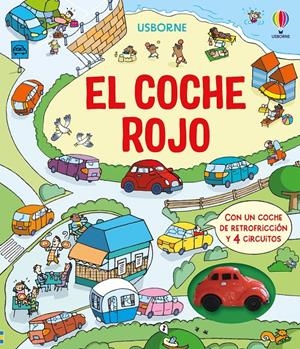 COCHE ROJO, EL (LIBRO CON JUGUETE DE RETROFRICCION) [CARTONE] | WATT, FIONA | Akira Comics  - libreria donde comprar comics, juegos y libros online