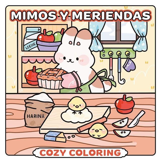 COZY COLORING: MIMOS Y MERIENDAS [RUSTICA]  | Akira Comics  - libreria donde comprar comics, juegos y libros online