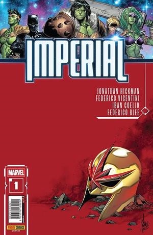 IMPERIAL Nº01 (1 DE 4) [GRAPA] | HICKMAN, JONATHAN / VICENTINI, FEDERICO | Akira Comics  - libreria donde comprar comics, juegos y libros online