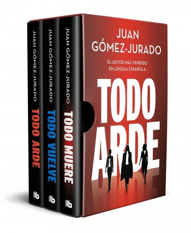 PACK TODO ARDE (TODO ARDE | TODO VUELVE | TODO MUERE) [BOLSILLO] | GOMEZ-JURADO, JUAN | Akira Comics  - libreria donde comprar comics, juegos y libros online
