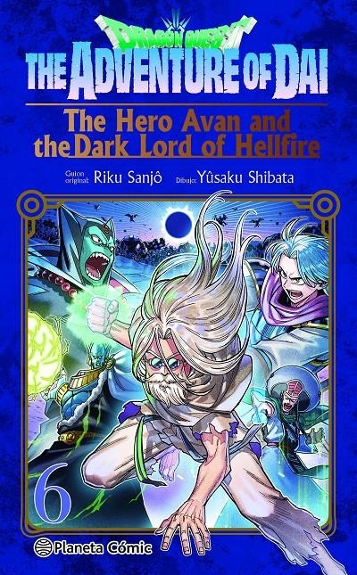 ADVENTURE OF DAI (DRAGON QUEST): THE HERO AVAN AND THE DARK LORD OF HELLFIRE Nº06 [RUSTICA] | SANJO, RIKU / SHIBATA, YUSAKU | Akira Comics  - libreria donde comprar comics, juegos y libros online