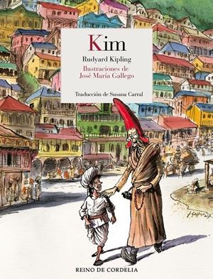 KIM [CARTONE] | KIPLING, RUDYARD / GALLEGO, JOSE MARIA | Akira Comics  - libreria donde comprar comics, juegos y libros online