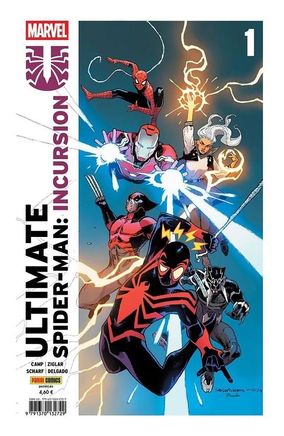 ULTIMATE SPIDERMAN: INCURSION Nº01 (1 DE 5) [GRAPA] | Akira Comics  - libreria donde comprar comics, juegos y libros online