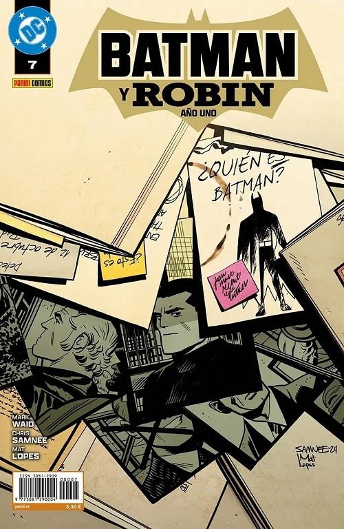 BATMAN Y ROBIN: AÑO UNO Nº07 [GRAPA] | WAID, MARK / SAMNEE, CHRIS | Akira Comics  - libreria donde comprar comics, juegos y libros online