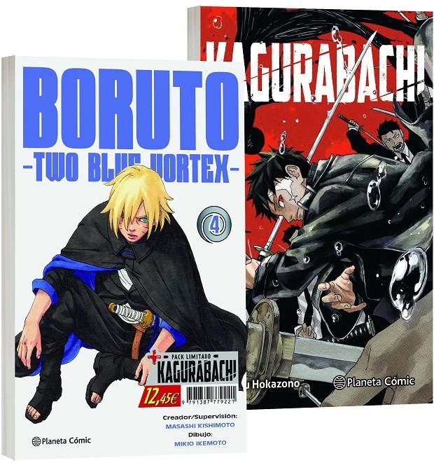 BORUTO, TWO BLUE VORTEX Nº04 + KAGURABACHI Nº01 (PACK ESPECIAL) [RUSTICA] | KISHIMOTO, MASASHI / IKEMOTO, MIKIO | Akira Comics  - libreria donde comprar comics, juegos y libros online