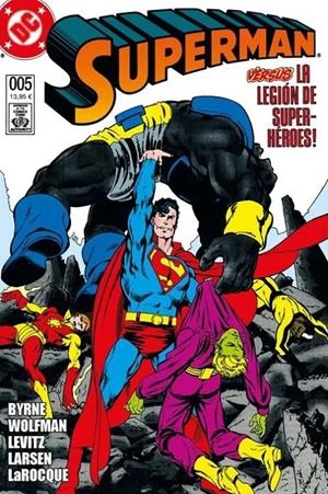BIBLIOTECA DC: SUPERMAN Nº05 (1987 / 8-9-591 USA) [RUSTICA] | BYRNE, JOHN | Akira Comics  - libreria donde comprar comics, juegos y libros online