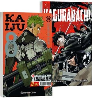 KAIJU Nº8 VOLUMEN 14 + KAGURABACHI Nº01 (PACK ESPECIAL) [RUSTICA] | MATSUMOTO, NAOYA / HOKAZONO, TAKERU | Akira Comics  - libreria donde comprar comics, juegos y libros online