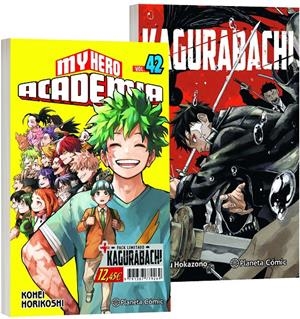 MY HERO ACADEMIA Nº42 + KAGURABACHI Nº01 (PACK ESPECIAL) [RUSTICA] | HORIKOSHI, KOHEI / HOKAZONO, TAKERU | Akira Comics  - libreria donde comprar comics, juegos y libros online