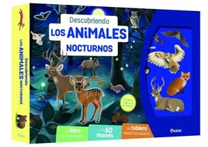 DESCUBRIENDO LOS ANIMALES NOCTURNOS: TABLERO MAGNETICO [CAJA] | Akira Comics  - libreria donde comprar comics, juegos y libros online