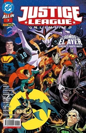 JUSTICE LEAGUE UNLIMITED Nº07 (ALL IN) [GRAPA] | Akira Comics  - libreria donde comprar comics, juegos y libros online