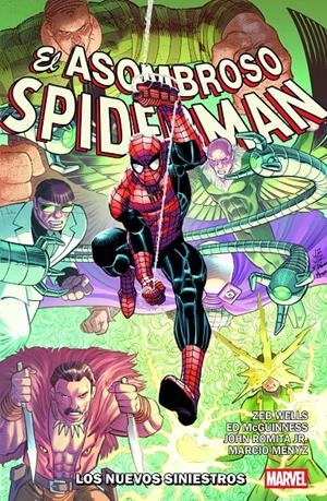 MARVEL PREMIERE: EL ASOMBROSO SPIDERMAN DE ZEB WELLS Nº02, LOS NUEVOS SINIESTROS [RUSTICA] | WELLS, ZEB | Akira Comics  - libreria donde comprar comics, juegos y libros online