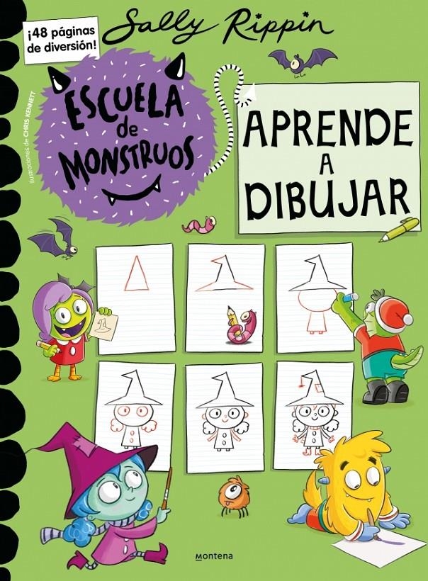 ESCUELA DE MONSTRUOS: APRENDE A DIBUJAR [RUSTICA] | RIPPIN, SALLY | Akira Comics  - libreria donde comprar comics, juegos y libros online
