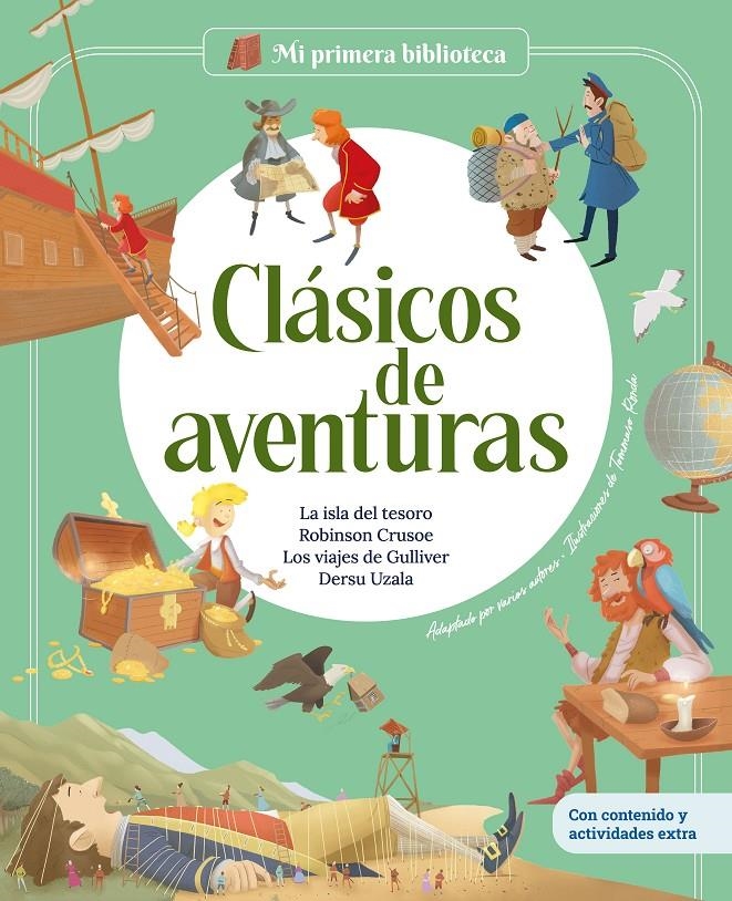 MI PRIMERA BLIBLIOTECA: CLASICOS DE AVENTURAS [CARTONE] | Akira Comics  - libreria donde comprar comics, juegos y libros online
