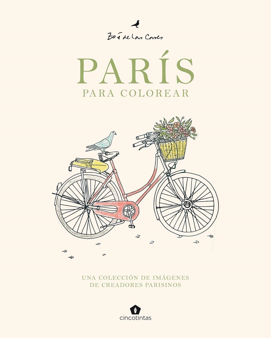 PARIS PARA COLOREAR [CARTONE] | DE LAS CASES, ZOE | Akira Comics  - libreria donde comprar comics, juegos y libros online