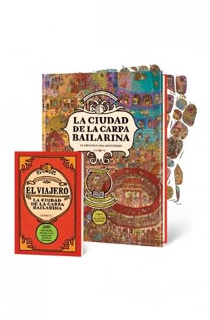 CIUDAD DE LA CARPA BAILARINA, LA (LIBROJUEGO CON PEGATINAS) [CARTONE] | MIZIELINSKA, ALEKSANDRA / MIZIELINSKI, DANIEL | Akira Comics  - libreria donde comprar comics, juegos y libros online