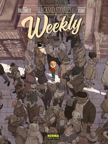 BLACKSAD STORIES: WEEKLY [CARTONE] | DIAZ CANALES, JUAN  | Akira Comics  - libreria donde comprar comics, juegos y libros online