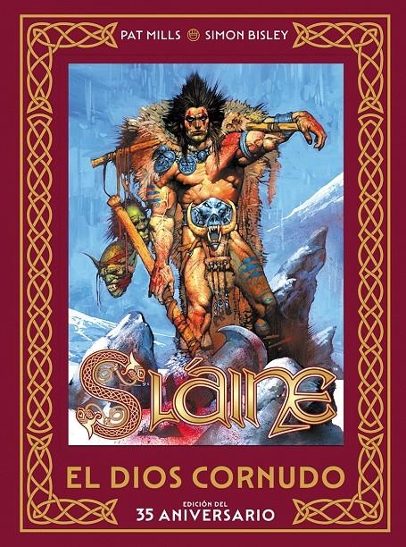 SLAINE: EL DIOS CORNUDO (ED.35 ANIVERSARIO) [CARTONE] | BISLEY, SIMON / MILLS, PAT | Akira Comics  - libreria donde comprar comics, juegos y libros online