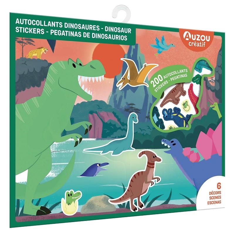 PEGATINAS DE DINOSAURIO [ESTUCHE] | Akira Comics  - libreria donde comprar comics, juegos y libros online