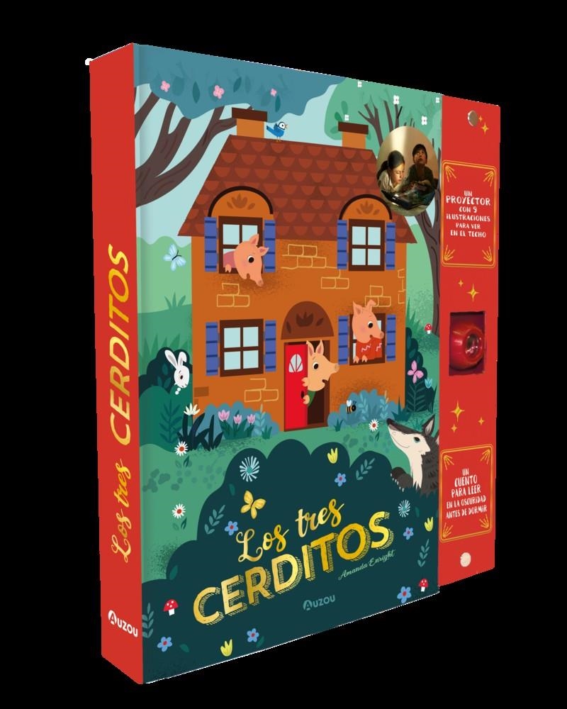 TRES CERDITOS, LOS (LIBRO PROYECTOR) [CARTONE] | ENRIGHT, AMANDA | Akira Comics  - libreria donde comprar comics, juegos y libros online