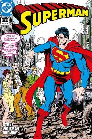 BIBLIOTECA DC: SUPERMAN Nº06 (1987 / 10-11-592-593 USA) [RUSTICA] | BYRNE, JOHN | Akira Comics  - libreria donde comprar comics, juegos y libros online