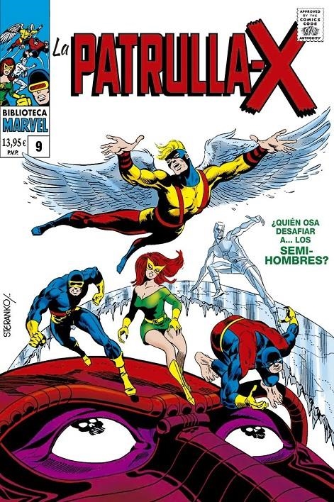 BIBLIOTECA MARVEL: LA PATRULLA X VOL.09 (1968 / 46-49 USA) [RUSTICA] | SIEGEL, JERRY / HECK, DON | Akira Comics  - libreria donde comprar comics, juegos y libros online