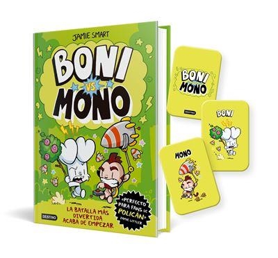 PACK BONI VS MONO VOL.1 (CON LLAVERO DE REGALO) [CARTONE] | SMART, JAMIE | Akira Comics  - libreria donde comprar comics, juegos y libros online